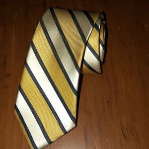 Yellow Striped Lord & Taylor Children’s Tie